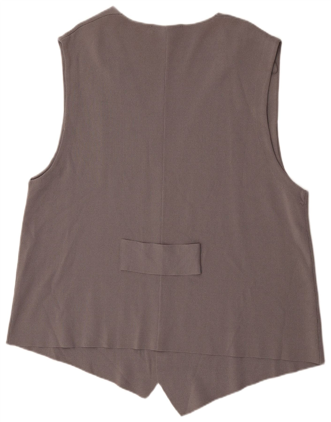 Zara Γυναικείο OPEN Γιλέκο UK 10 Small Grey Viscose