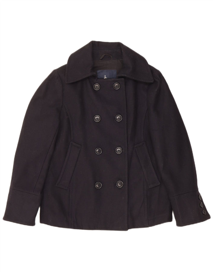 Marina Yachting Γυναικείο Παλτό μπιζελιού IT 44 Medium Black New Wool