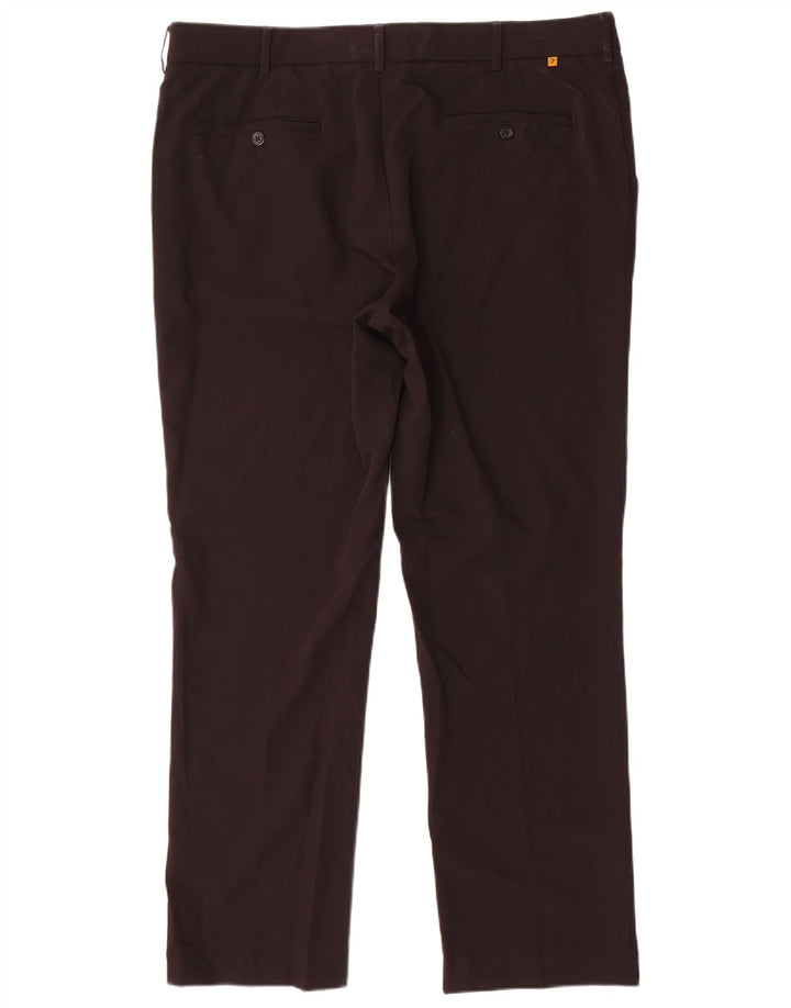 Farah Ανδρικό ίσιο παντελόνι W40 L31 Μαύρο πολυεστέρα