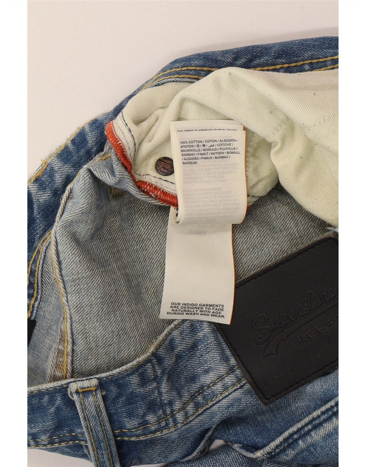 Ανδρικό φαρδύ τζιν Superdry W30 L32 Μπλε βαμβακερό