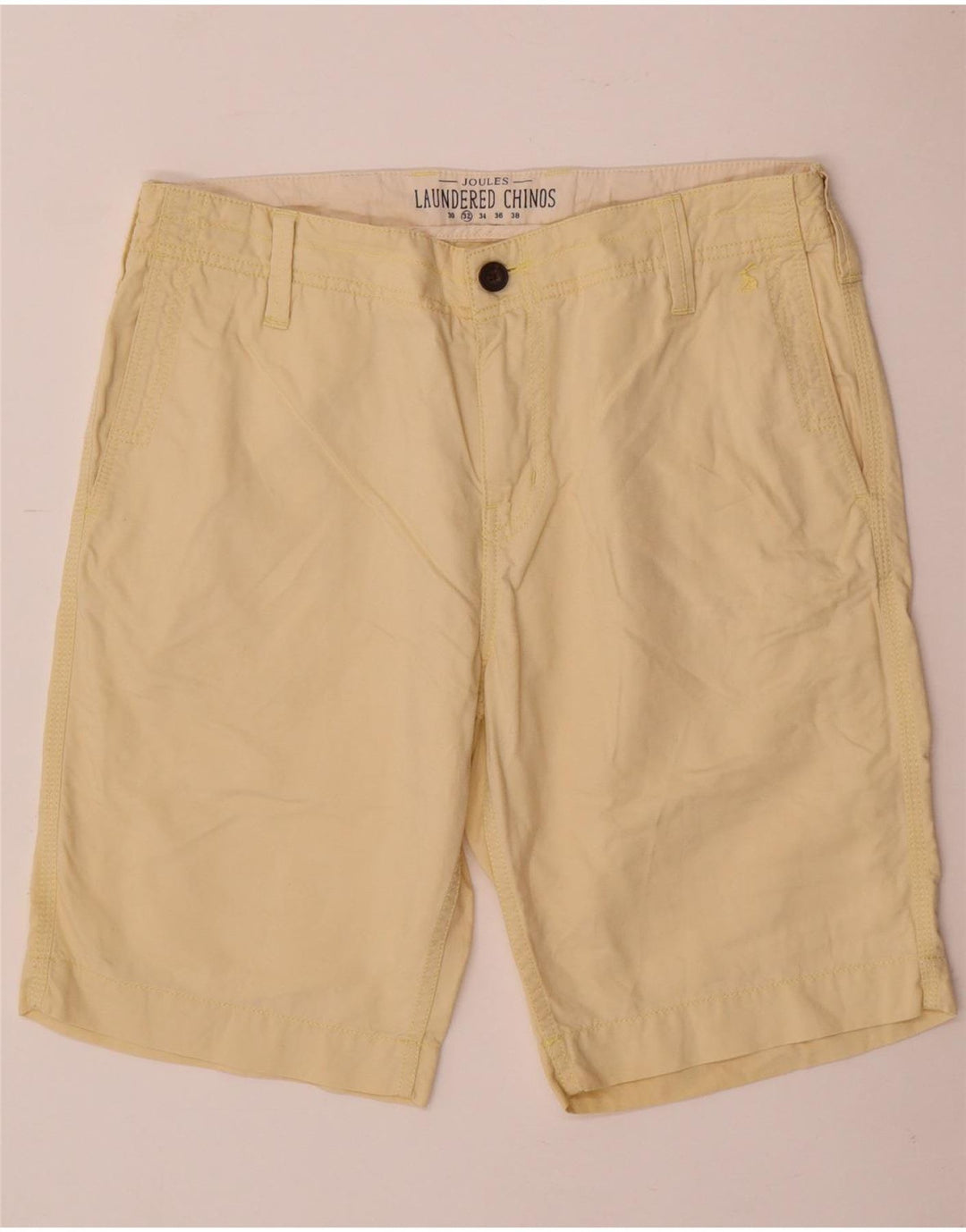 JOULES Ανδρικό σορτς Chino W32 Μεσαίο κίτρινο