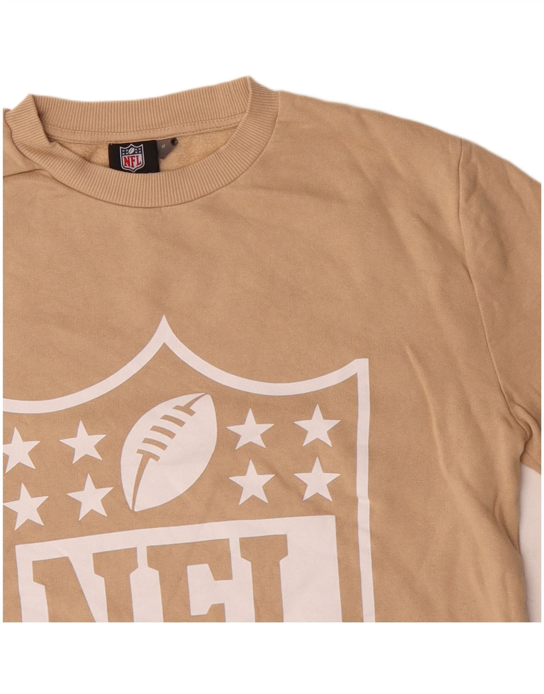 Γυναικείο Φούτερ NFL Graphic Jumper UK 14 Medium Beige Cotton