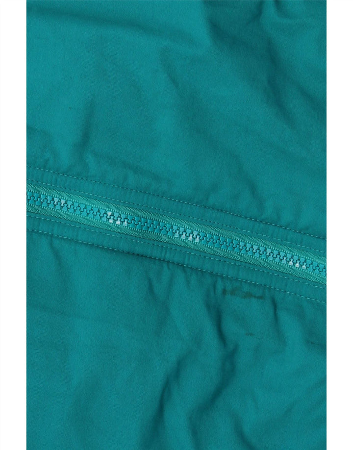 Ανδρικό μπουφάν LANDS END Windbreaker UK 42/44 Large Green Nylon