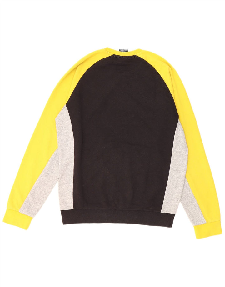 Ανδρικό γραφικό φούτερ Champion Jumper Medium Black Colourblock