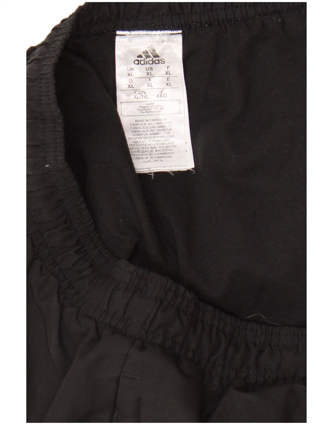 Ανδρική φόρμα Adidas Παντελόνι Joggers XL Μαύρο Πολυεστέρας