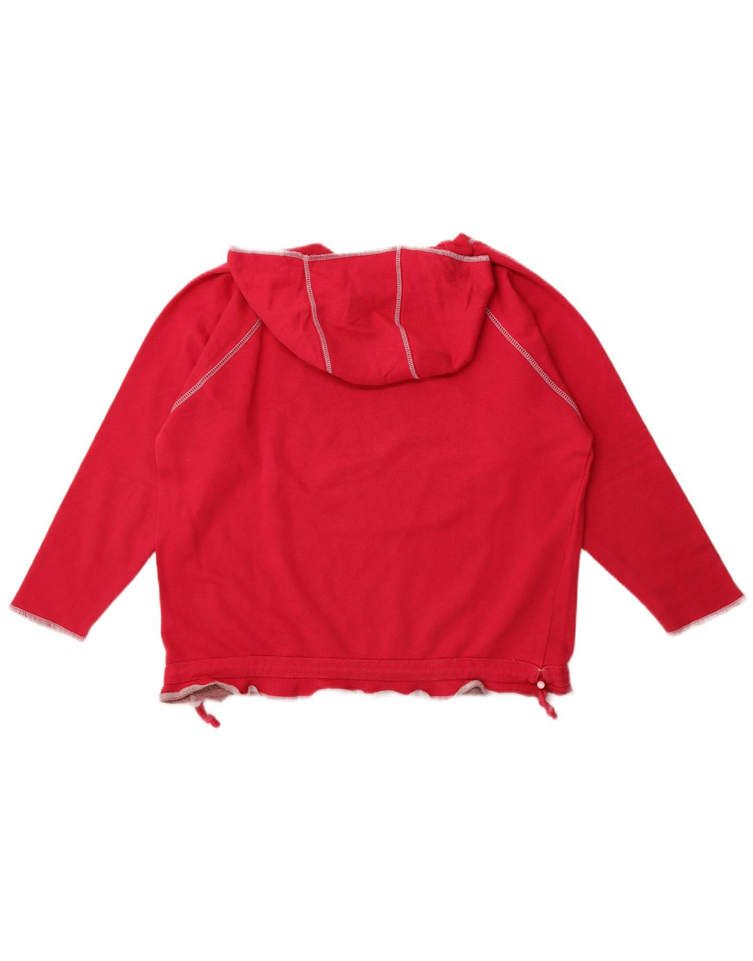 Nike Γυναικείο Hoodie Jumper UK 16 μεγάλο ροζ βαμβακερό