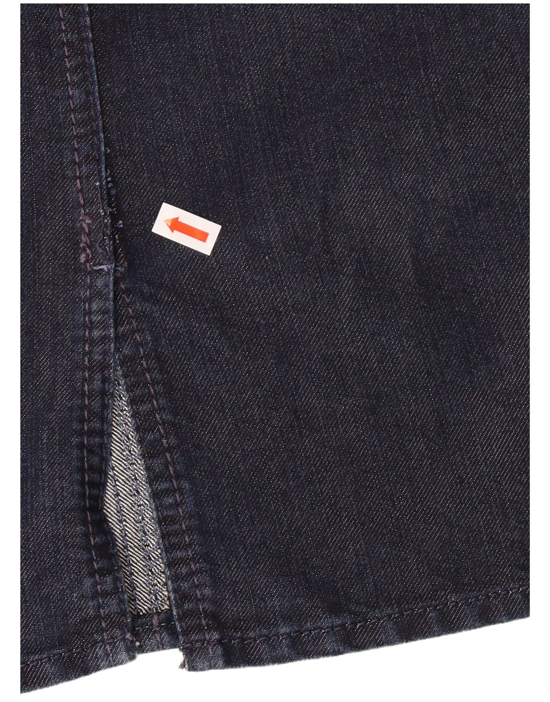 Sisley Γυναικεία τζιν φούστα IT 40 Small W30 Navy Blue Cotton
