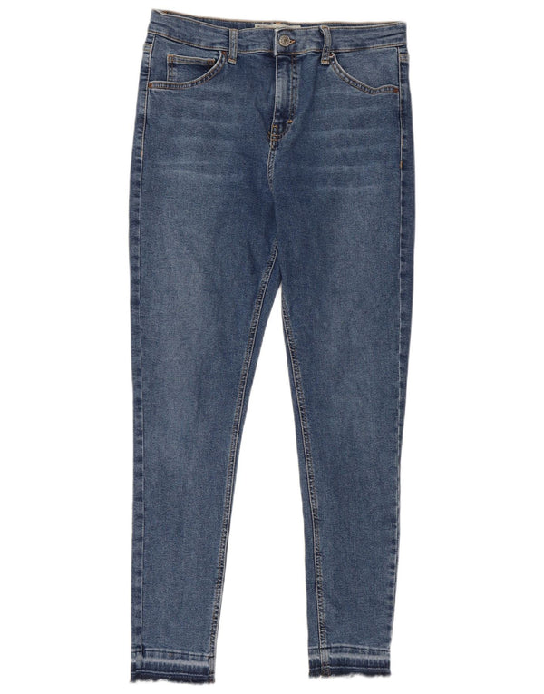 Topshop Γυναικεία Jamie Skinny Jeans W32 L27 Blue Cotton