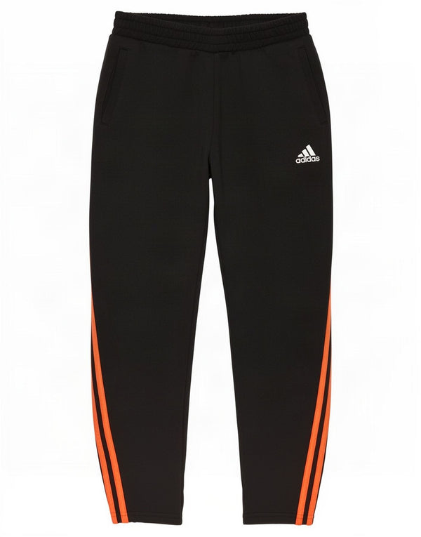 Παντελόνι αθλητικής φόρμας Adidas Boys 11-12 ετών Μαύρο βαμβακερό