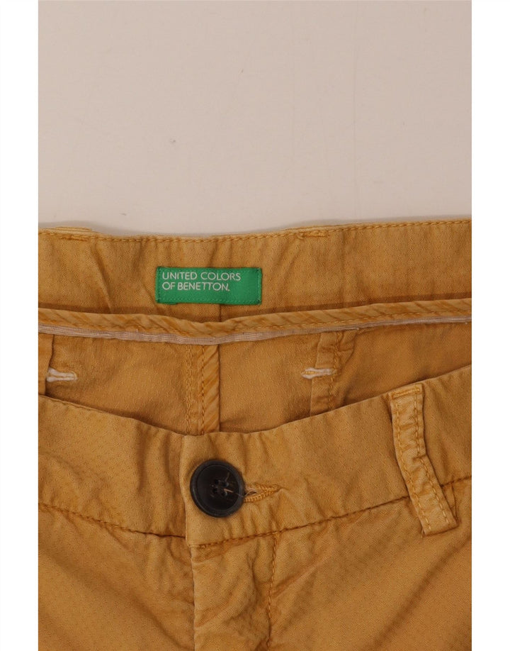 Ανδρικό σορτς Chino Benetton W38 XL καφέ