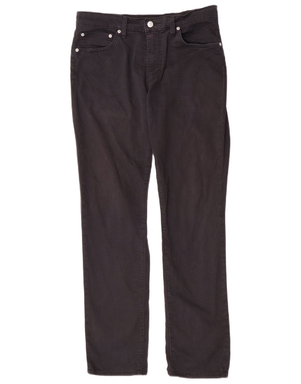 Levi's Mens 511 Slim Fit Casual Παντελόνι W32 L32 Navy Blue Cotton