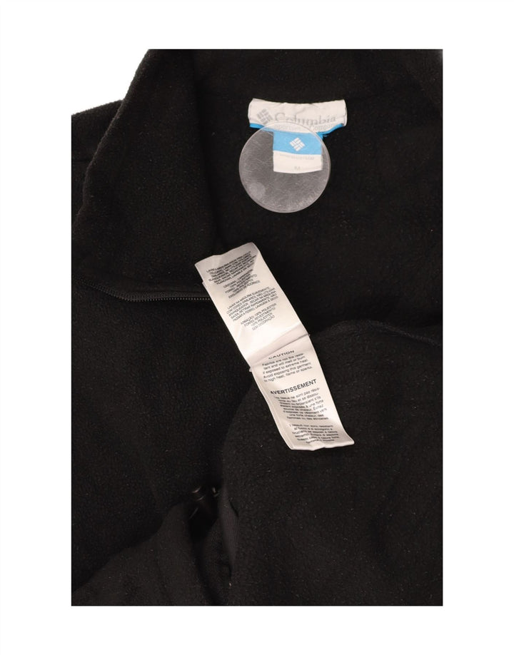 COLUMBIA Ανδρικό Fleece Jacket UK 38 Medium Black Polyester