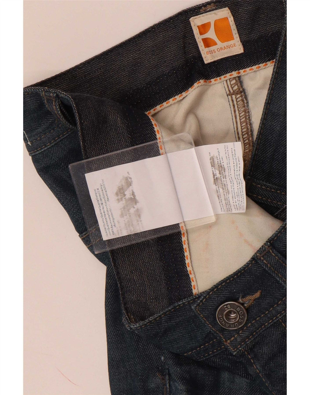 Ανδρικό τζιν Hugo Boss Slim W32 L34 Μπλε βαμβακερό