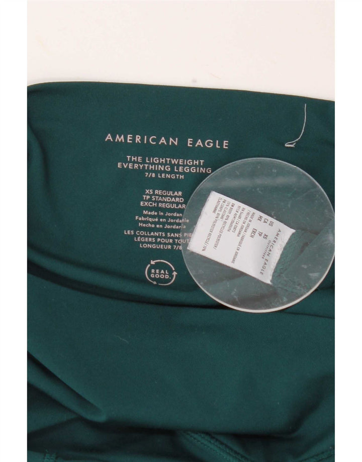 American Eagle Γυναικείο Κολάν UK 4 XS Πράσινο Πολυεστέρας