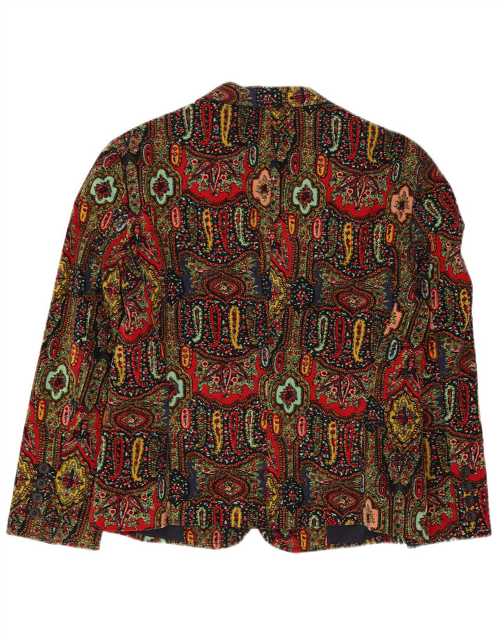 Dkny Γυναικείο τζάκετ blazer US 6 Medium πολύχρωμο Paisley