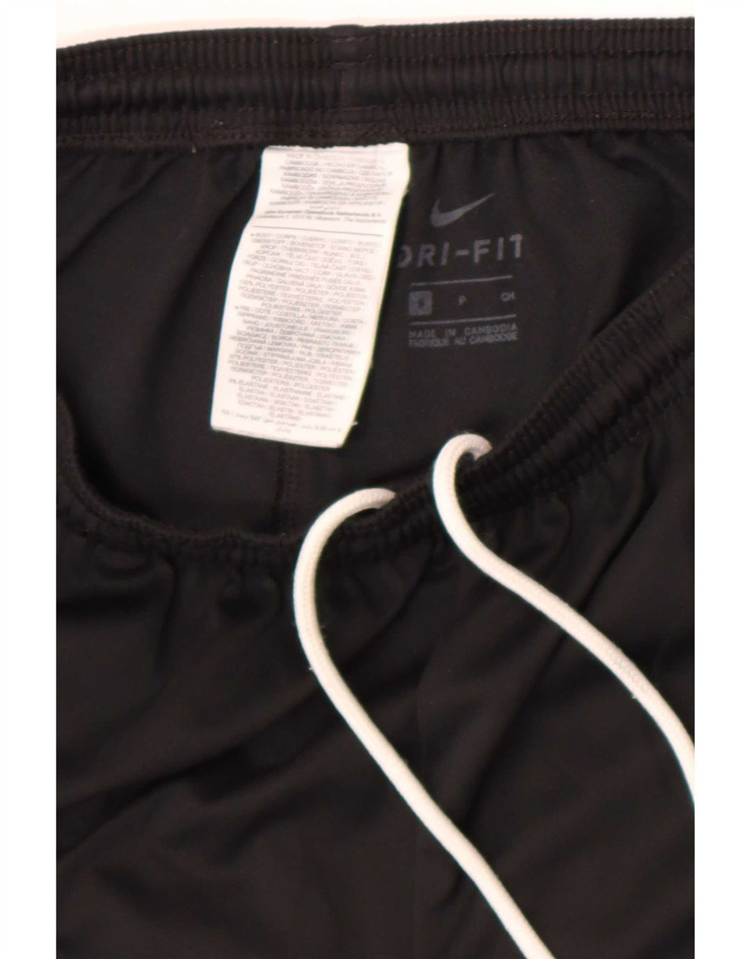 Ανδρικό παντελόνι αθλητικής φόρμας Nike Dri Fit Μικρό μαύρο πολυεστέρα