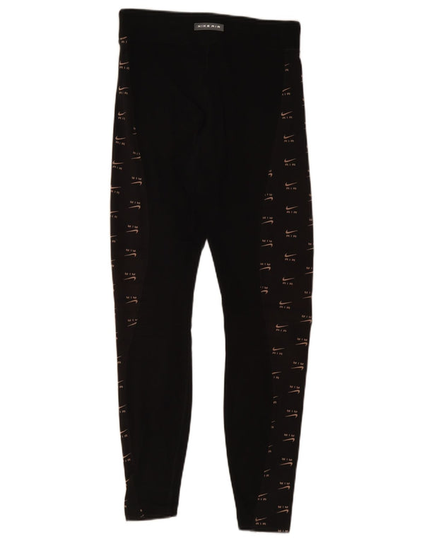 Γυναικεία γραφικά κολάν Nike UK 10 Small Black