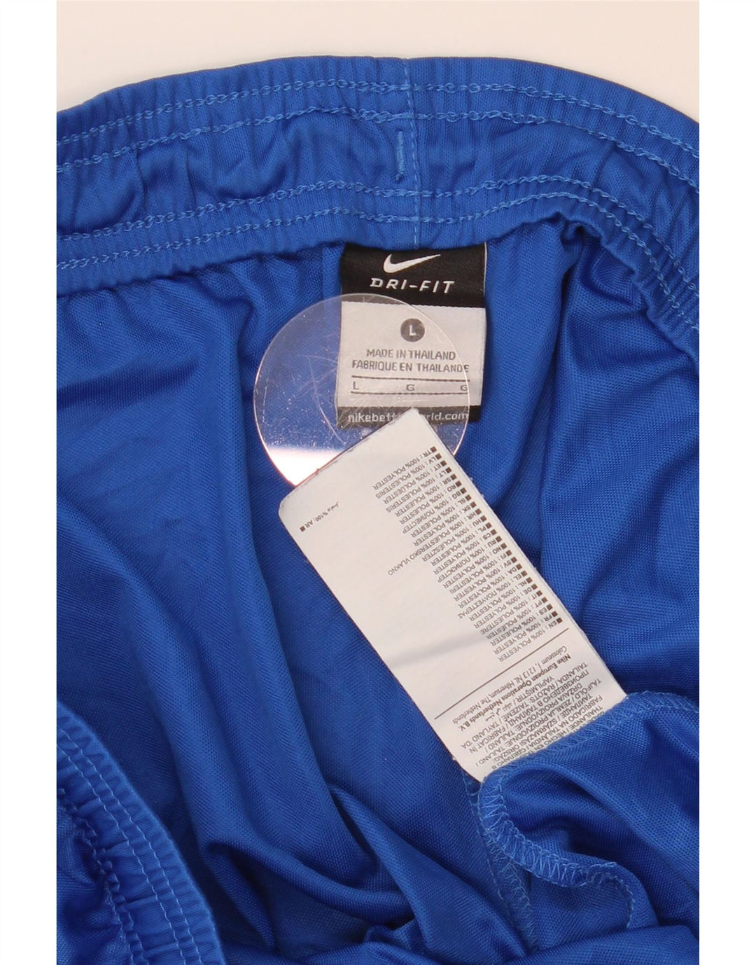 Ανδρικό αθλητικό σορτς NIKE Dri Fit μεγάλο μπλε πολυεστέρα