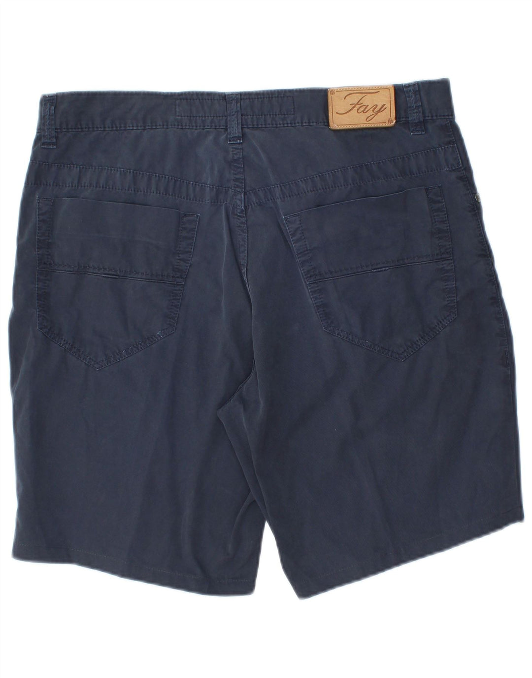 Ανδρικό casual σορτς Fay W36 Large Navy Blue από βαμβάκι