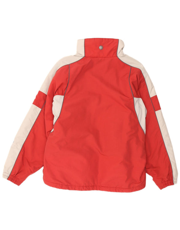 Ανδρικό μπουφάν COLUMBIA Windbreaker UK 38 Medium Red Colorblock Nylon