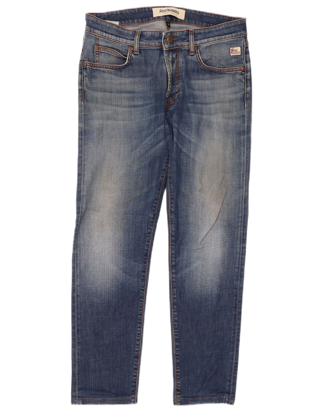 Roy Rogers Γυναικείο Slim Jeans W33 L33 Μπλε βαμβακερό