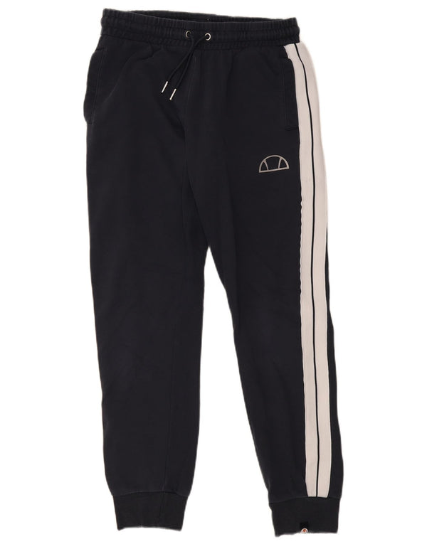 Ανδρική φόρμα Ellesse Παντελόνι Joggers Medium Navy Blue Colourblock Βαμβακερό