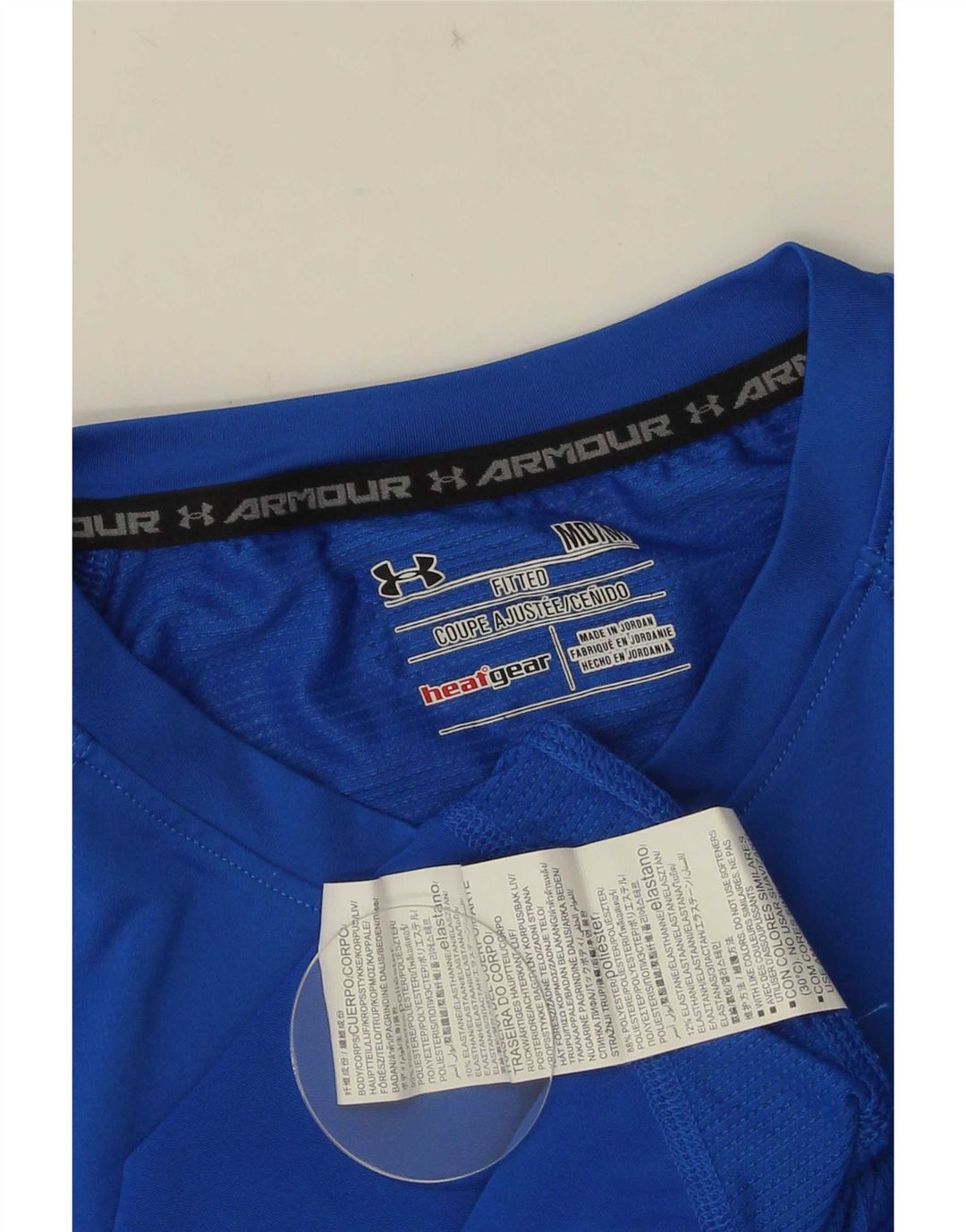 Under Armour Ανδρικό γιλέκο Heat Gear Top Medium Blue Geometric Polyester