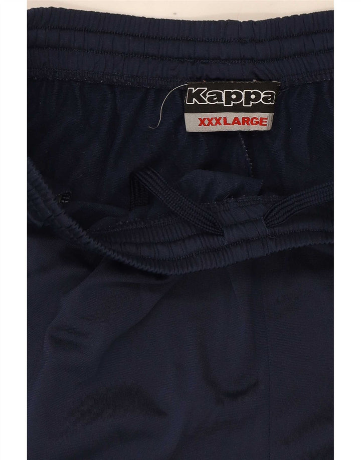Ανδρική αθλητική φόρμα Kappa Παντελόνι 3XL Navy Blue Polyester