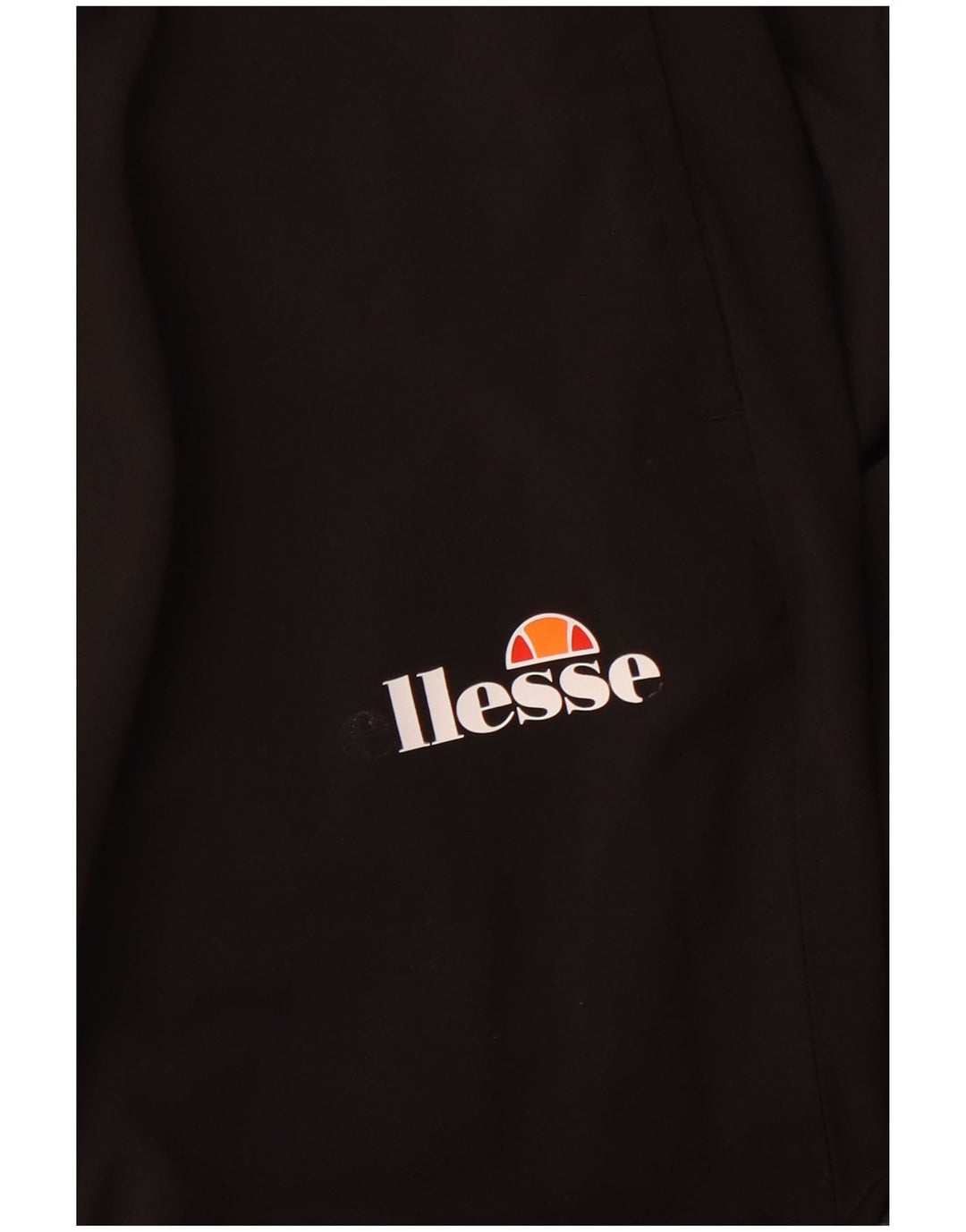 Γυναικεία αθλητική φόρμα ELLESSE Παντελόνι Joggers UK 12 μεσαίο μαύρο βαμβακερό