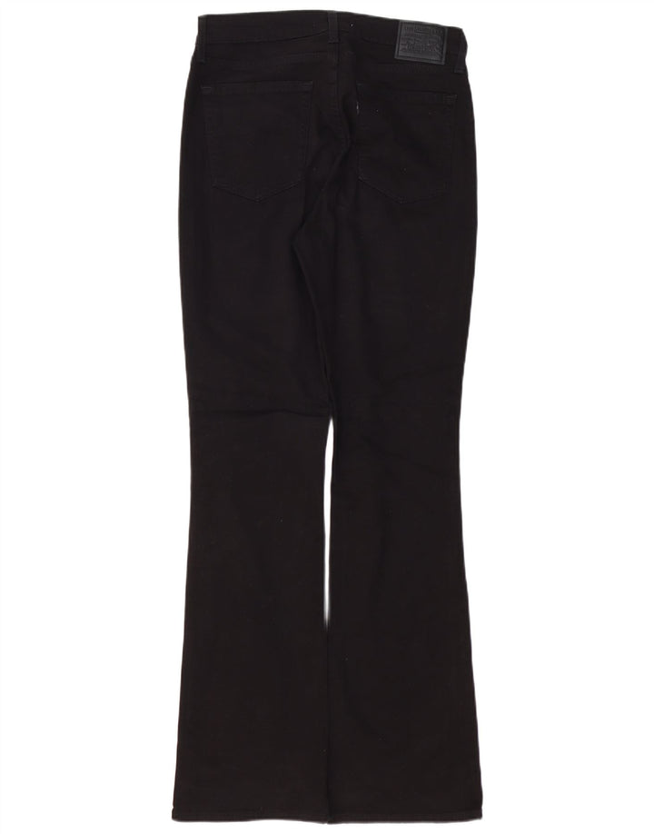 LEVI'S Γυναικείο 725 ψηλό μποτάκι τζιν W30 L32 μαύρο βαμβακερό