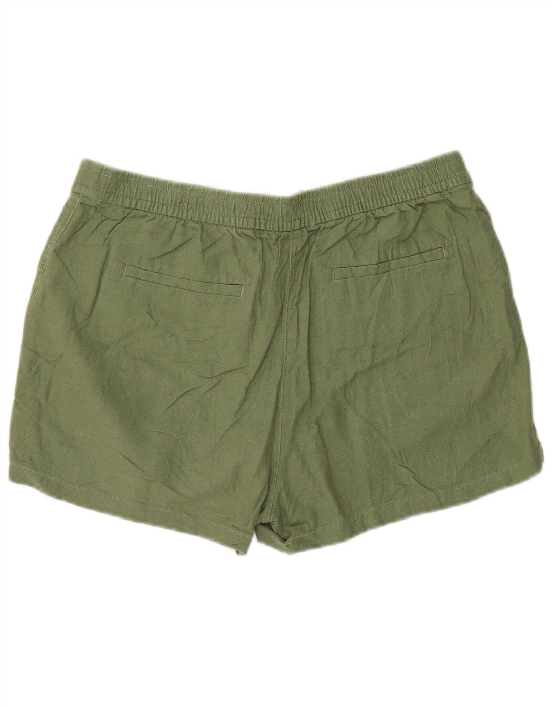 J. Crew Γυναικείο σορτς Chino Medium W30 Πράσινο Λινό