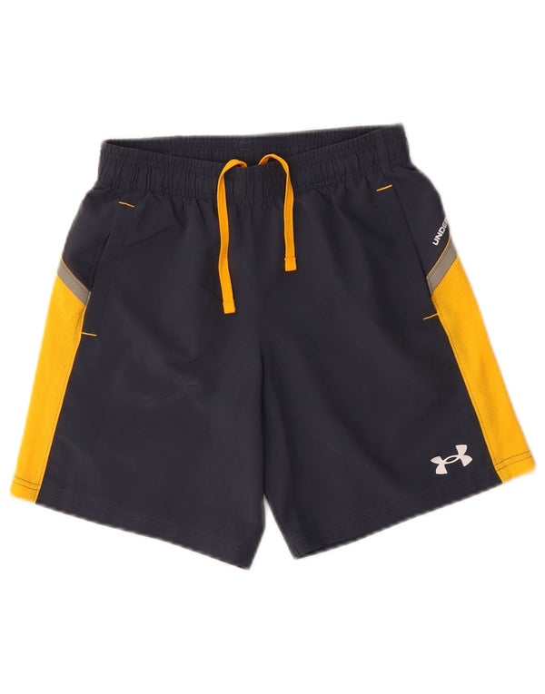 Αθλητικό σορτς Under Armour Boys 9-10 ετών Medium Navy Blue Colourblock