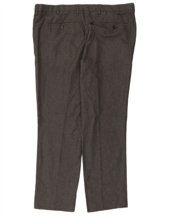 MARKS & SPENCER Ανδρικό παντελόνι Chino Slim Fit W40 L29 Grey Polyester