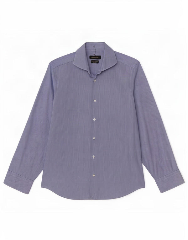 Ανδρικό πουκάμισο Massimo Dutti, μέγεθος 40 Medium Blue Houndstooth