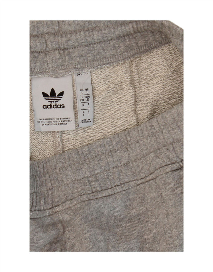 Ανδρικό σορτς Adidas Cargo Sport μεγάλο γκρι βαμβακερό