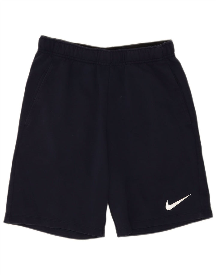 Ανδρικό αθλητικό σορτς Nike Dri Fit Μικρό μπλε ναυτικό βαμβακερό