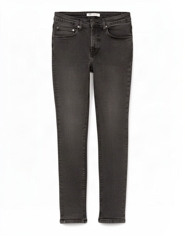 Zara Ανδρικό Slim Jeans EU 38 Small W30 L30 Grey