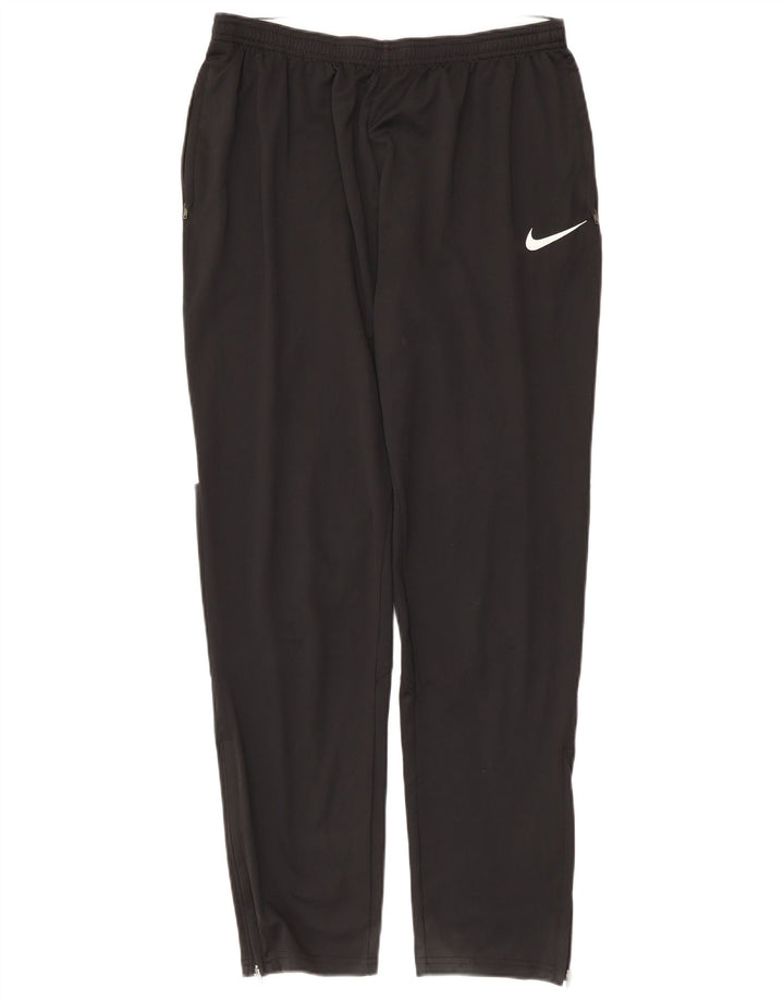 Ανδρική φόρμα φόρμας Nike Dri Fit Παντελόνι με μεγάλο μαύρο χρώμα από πολυεστέρα