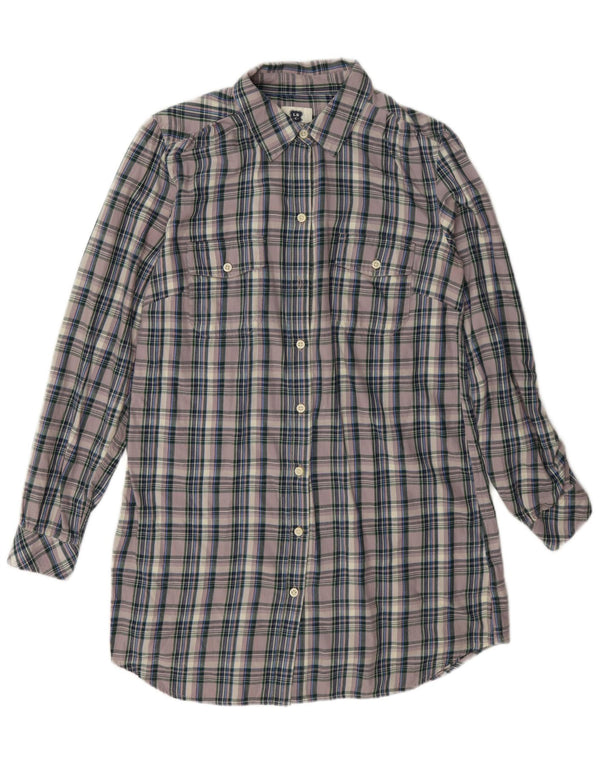 Γυναικείο φανελένιο πουκάμισο Levi's UK 10 Small Purple Check Cotton