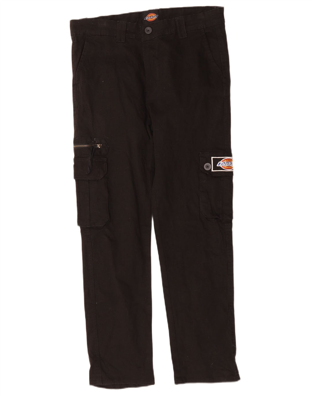 Ανδρικό ίσιο παντελόνι Cargo Dickies W32 L27 Μαύρο