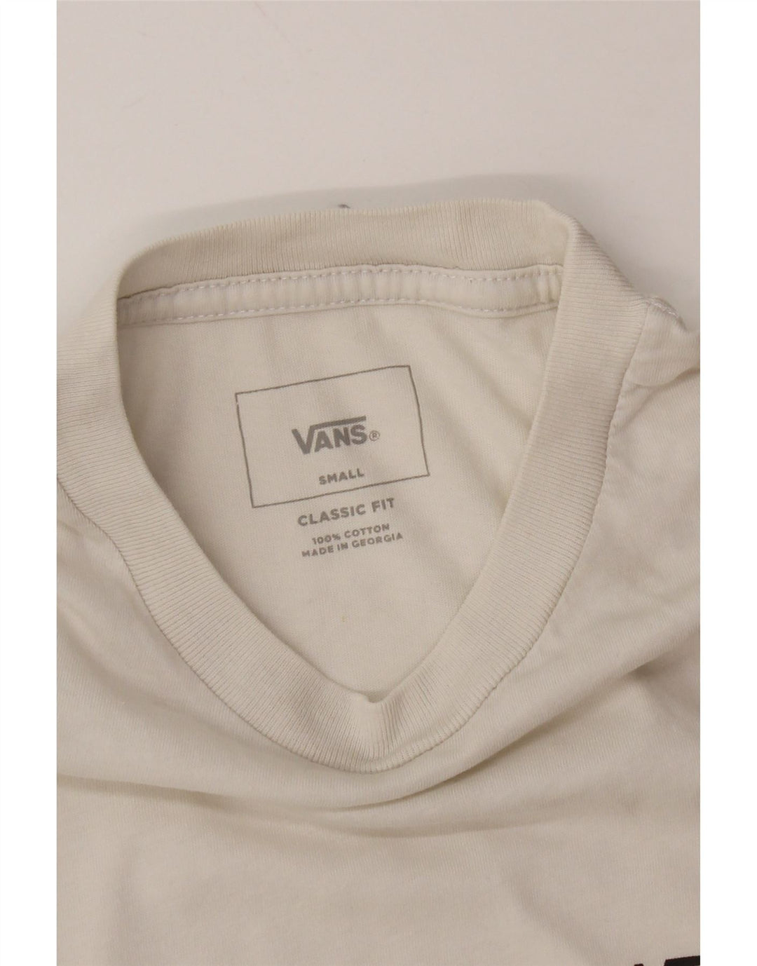 Ανδρικό μπλουζάκι VANS Classic Fit Top Small Black Colourblock Βαμβακερό