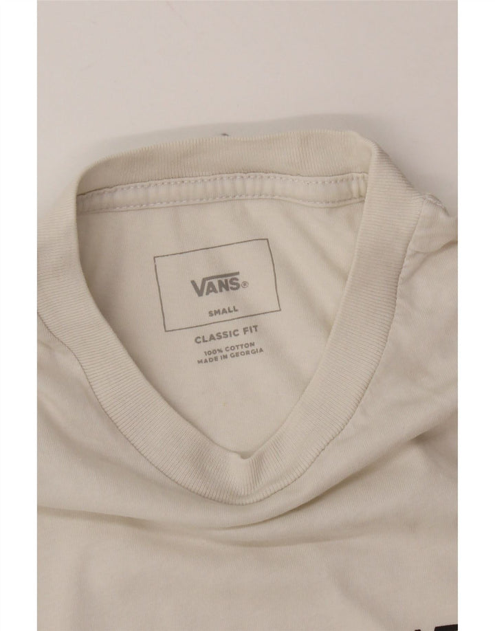 Ανδρικό μπλουζάκι VANS Classic Fit Top Small Black Colourblock Βαμβακερό