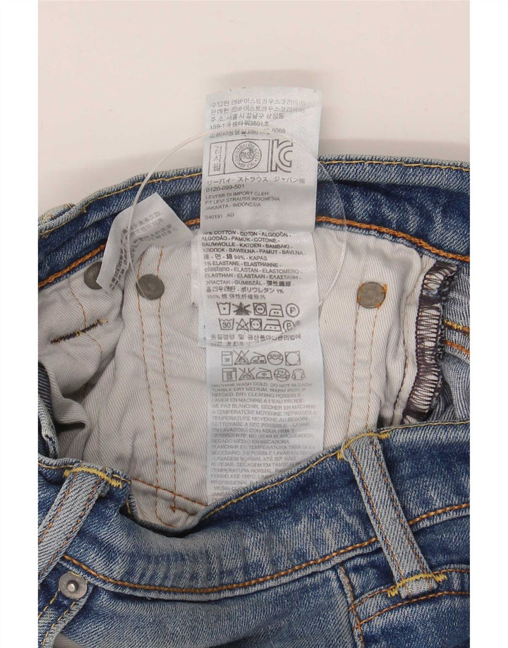 Levi's Mens 511 Slim Jeans W33 L27 Blue Cotton