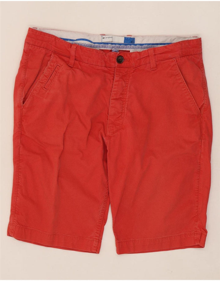 Ανδρικό σορτς Chino ADIDAS W36 μεγάλο κόκκινο βαμβακερό