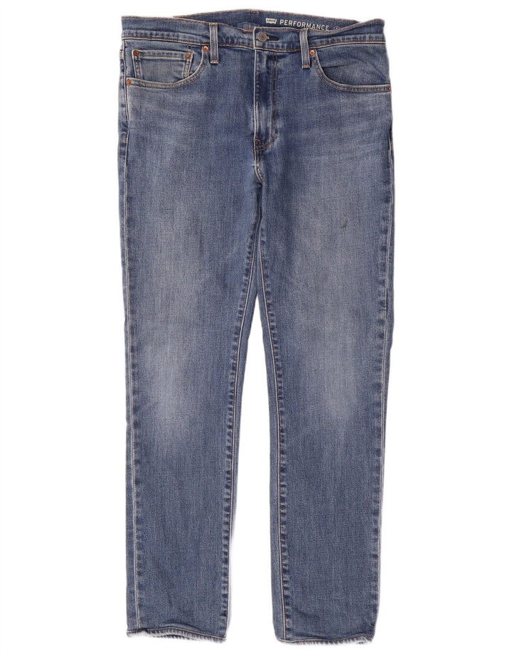 Levi's Mens 511 Slim Jeans W36 L32 Blue Cotton