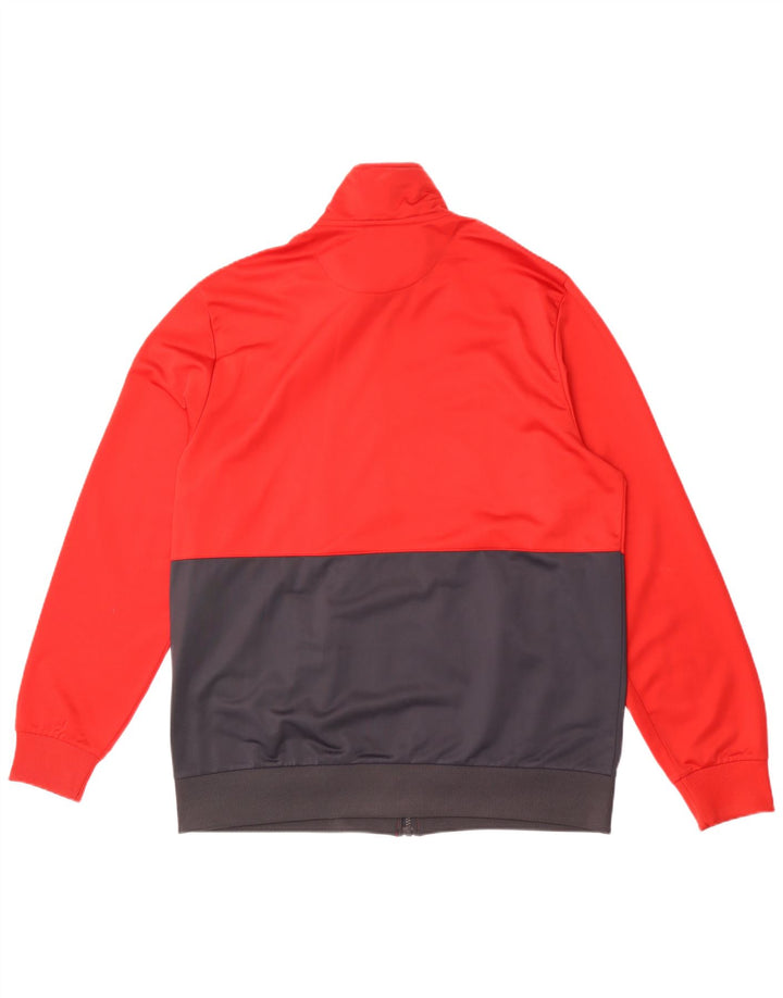Ανδρική φόρμα Lotto Top Jacket 2XL Red Colourblock