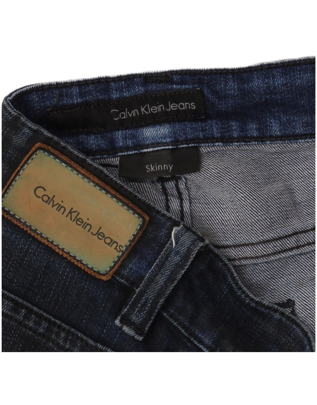 CALVIN KLEIN Γυναικείο Skinny Jeans W32 L30 Navy Blue