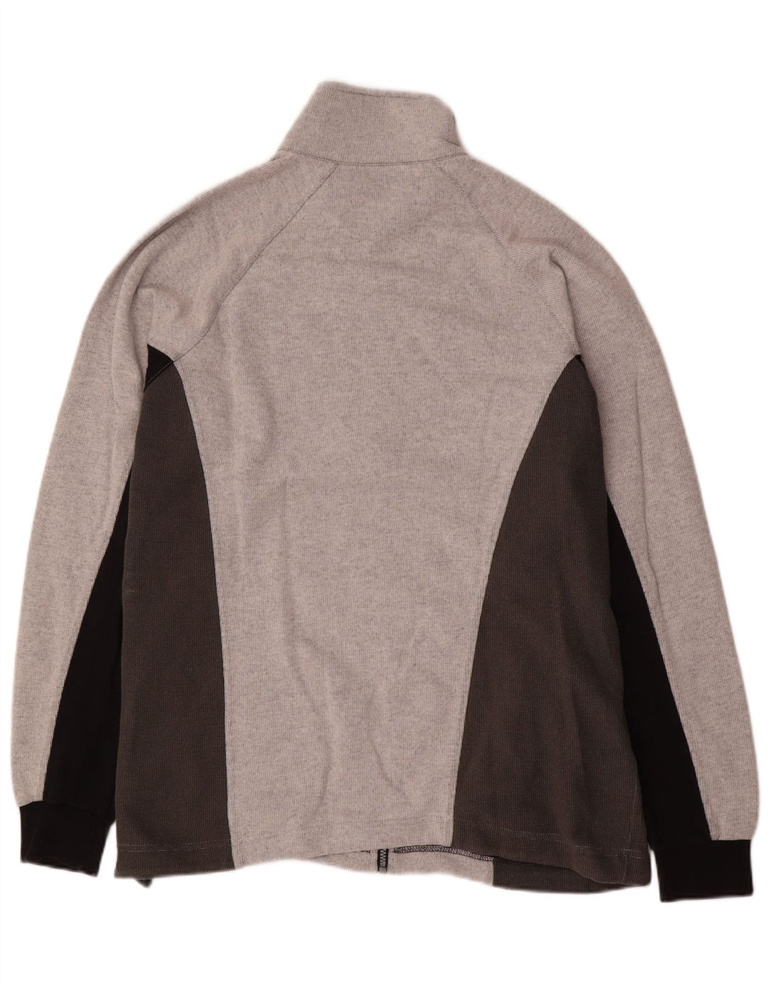 Ανδρική αθλητική φόρμα ASICS Μπουφάν με μεγάλο γκρι χρώμα, βαμβακερό