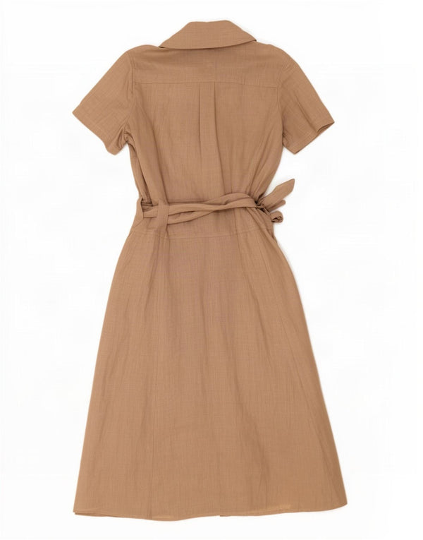 Fenn Wright Manson Γυναικείο φόρεμα UK 10 Small Brown