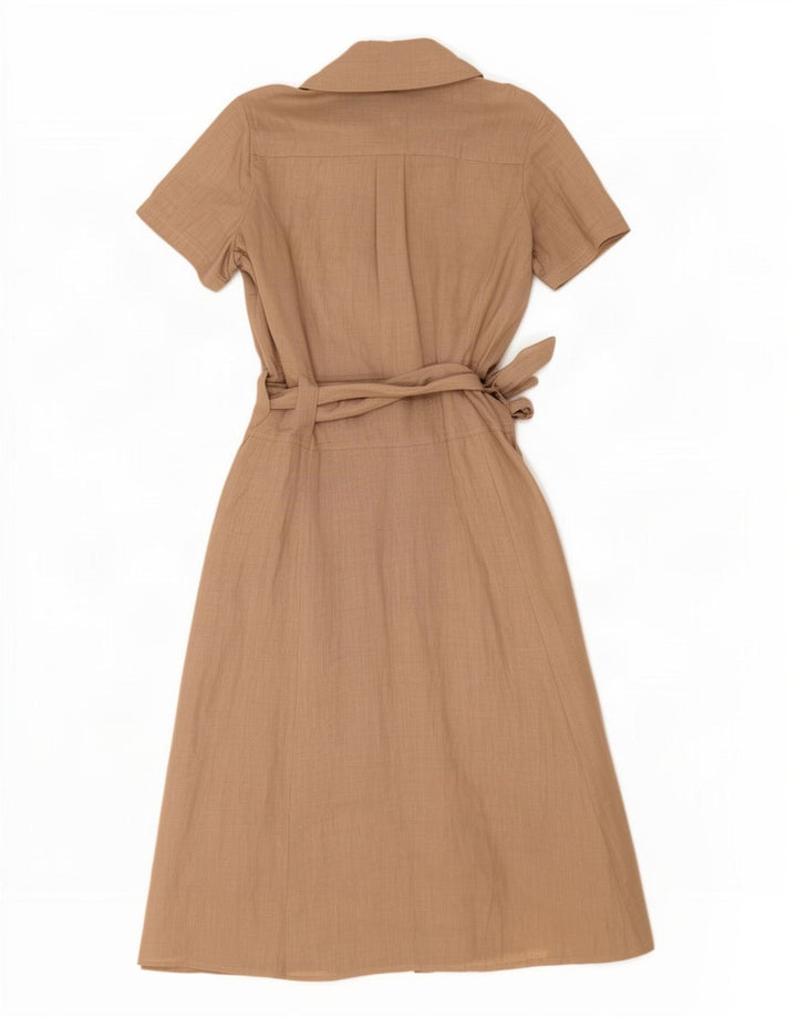 Fenn Wright Manson Γυναικείο φόρεμα UK 10 Small Brown